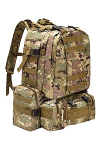 SKFAK021 Online Order Camo Shoulder First Aid Kit Outdoor Travel Cross-country Climbing Adventure Limit Ride Design Waterproof Shoulder First Aid Kit Multi-adjustment Buckle First Aid Kit Supplier detail view-2